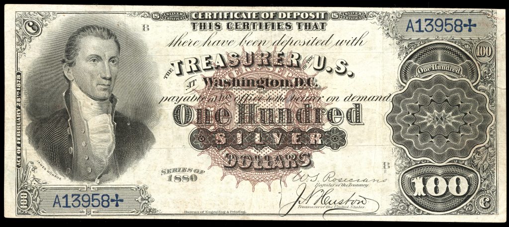 George Washington (Compound Interest Treasury Note)