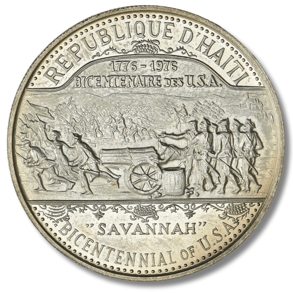 25 Gourdes Obverse