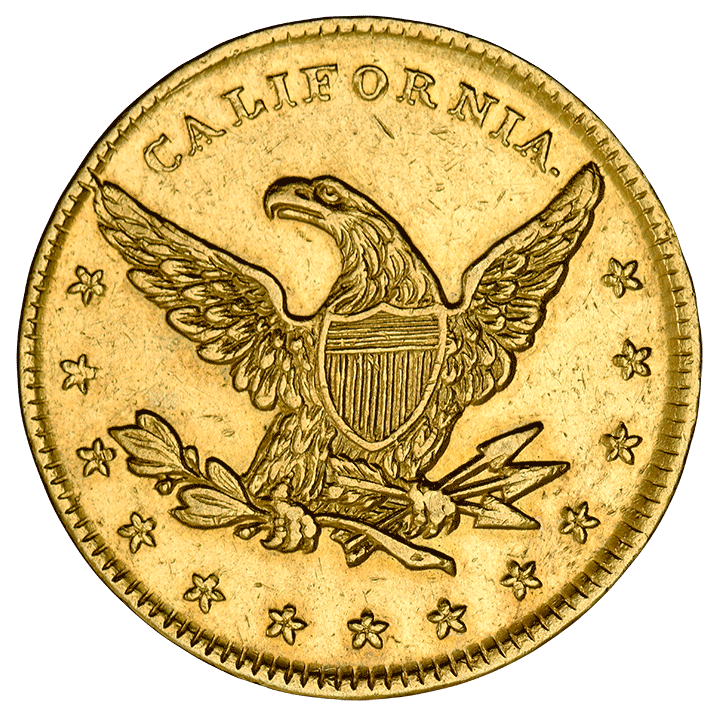 1849 | $10 California Gold, Miner’s Bank