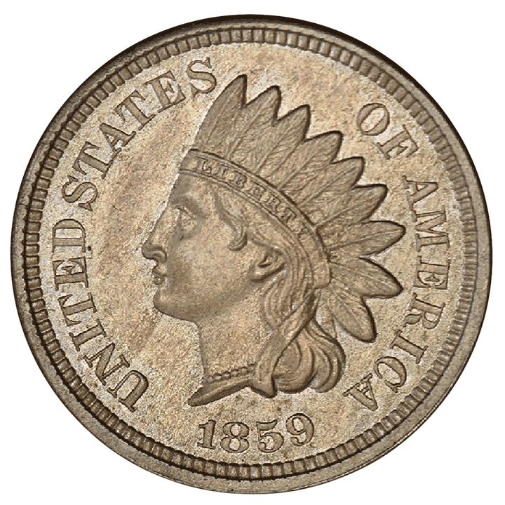1859 | Indian Head Cent