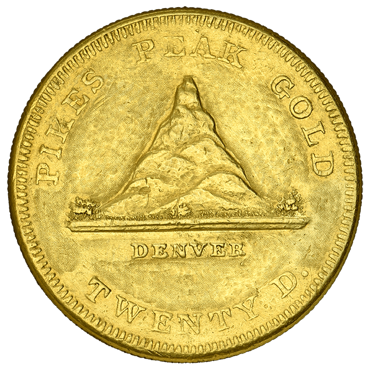 1860 | 20 Dollars, Clark, Gruber & CO