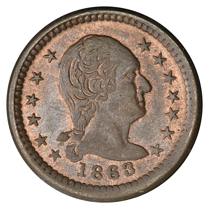 1863 | Patriotic Civil War Token
