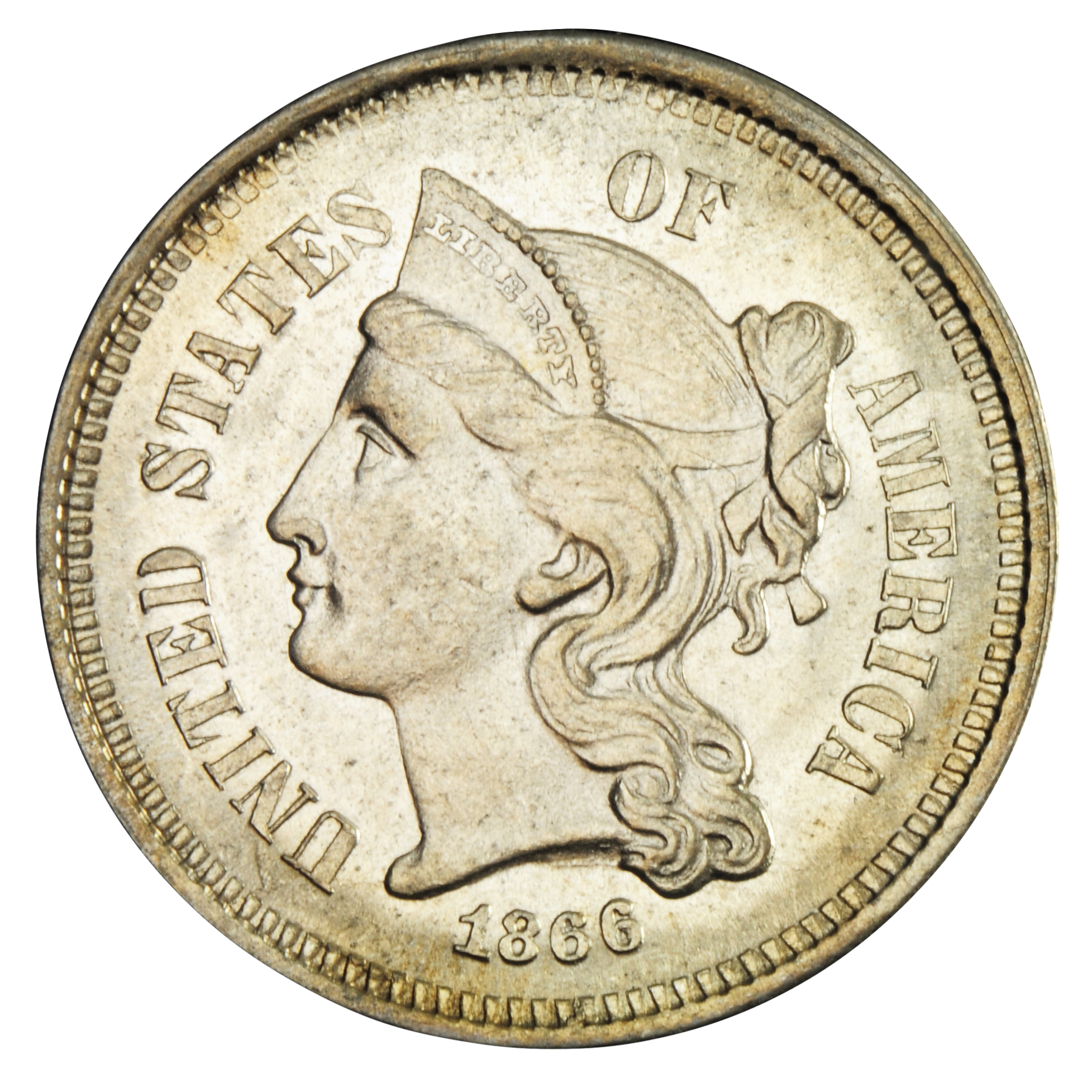 1866 | 3 Cent Piece