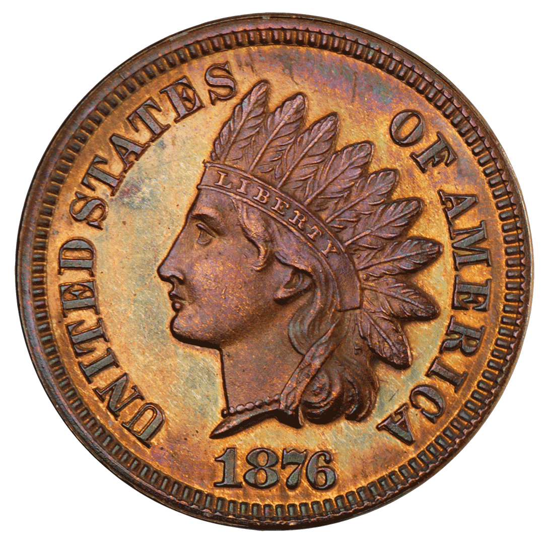 1876 | Indian Head Small Cent
