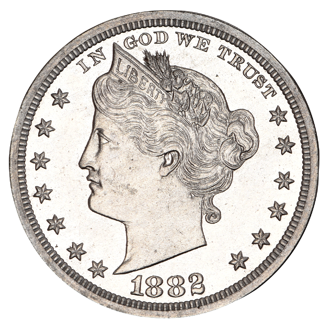 1882 | Pattern nickel, Liberty Head
