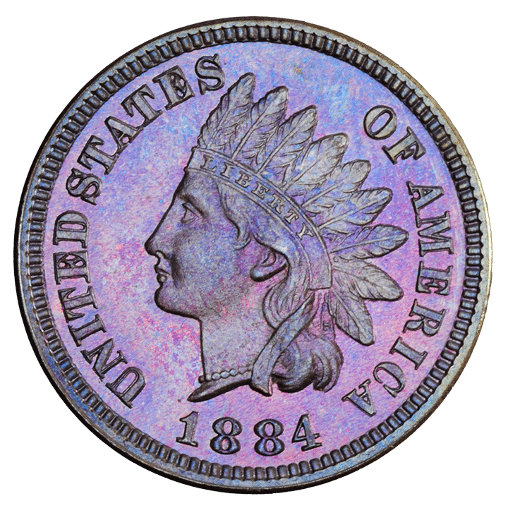 1884 | Indian Head cent