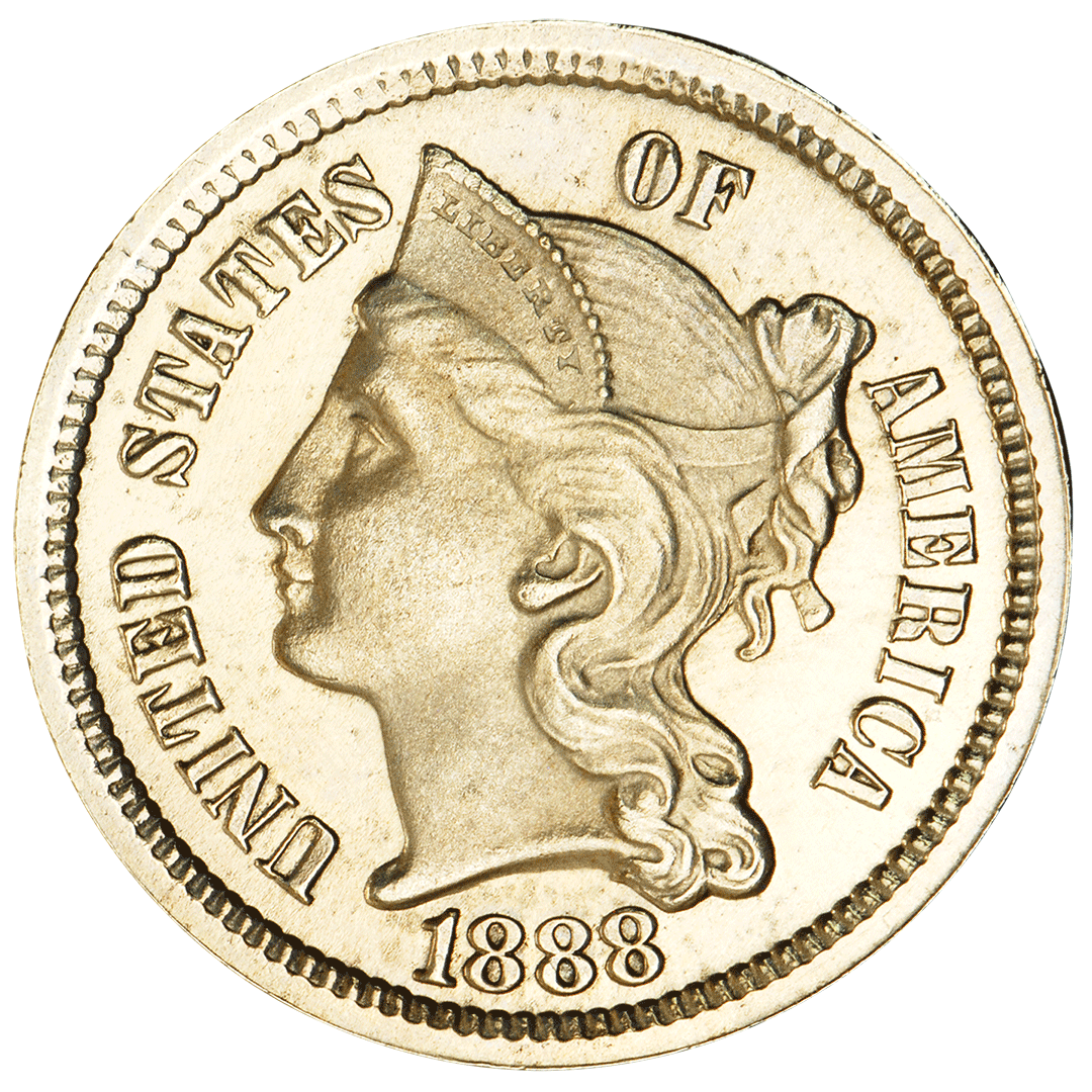 1888 | Three-cent nickel
