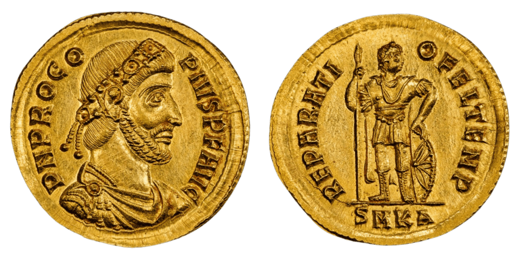Solidus of Procopius