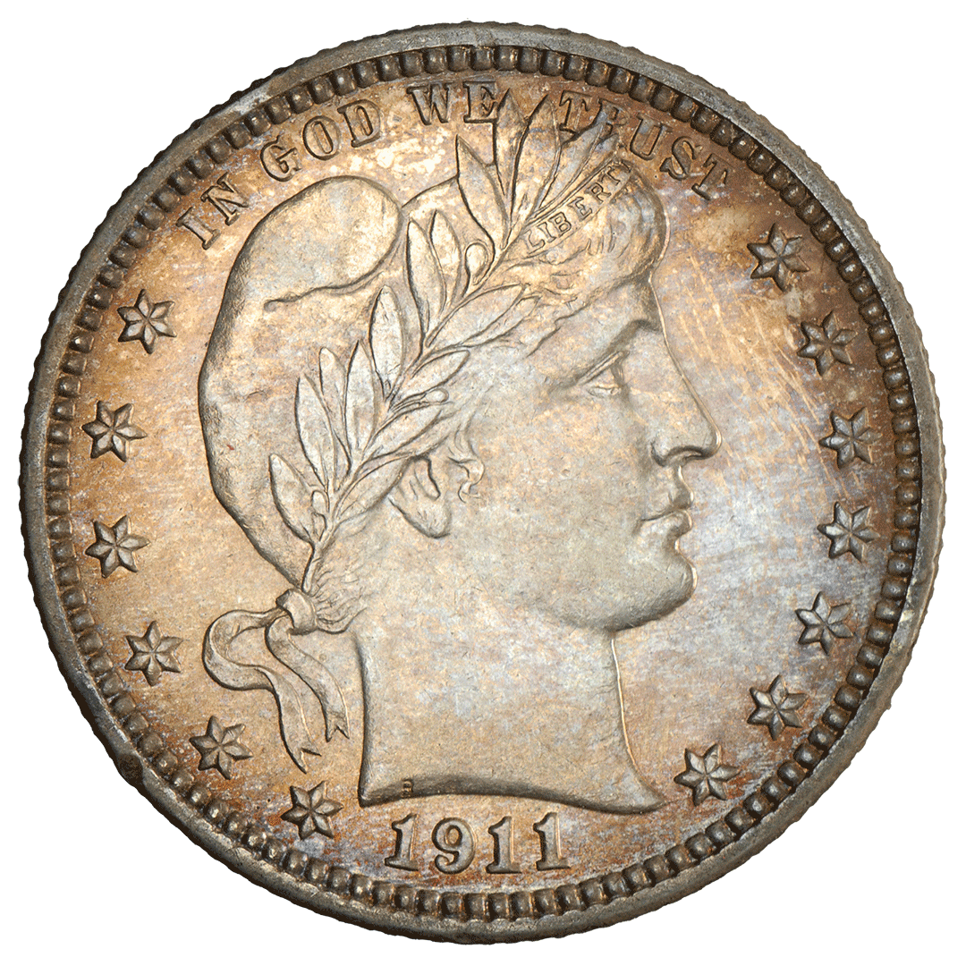 1911 D | Liberty Head Quarter Dollar