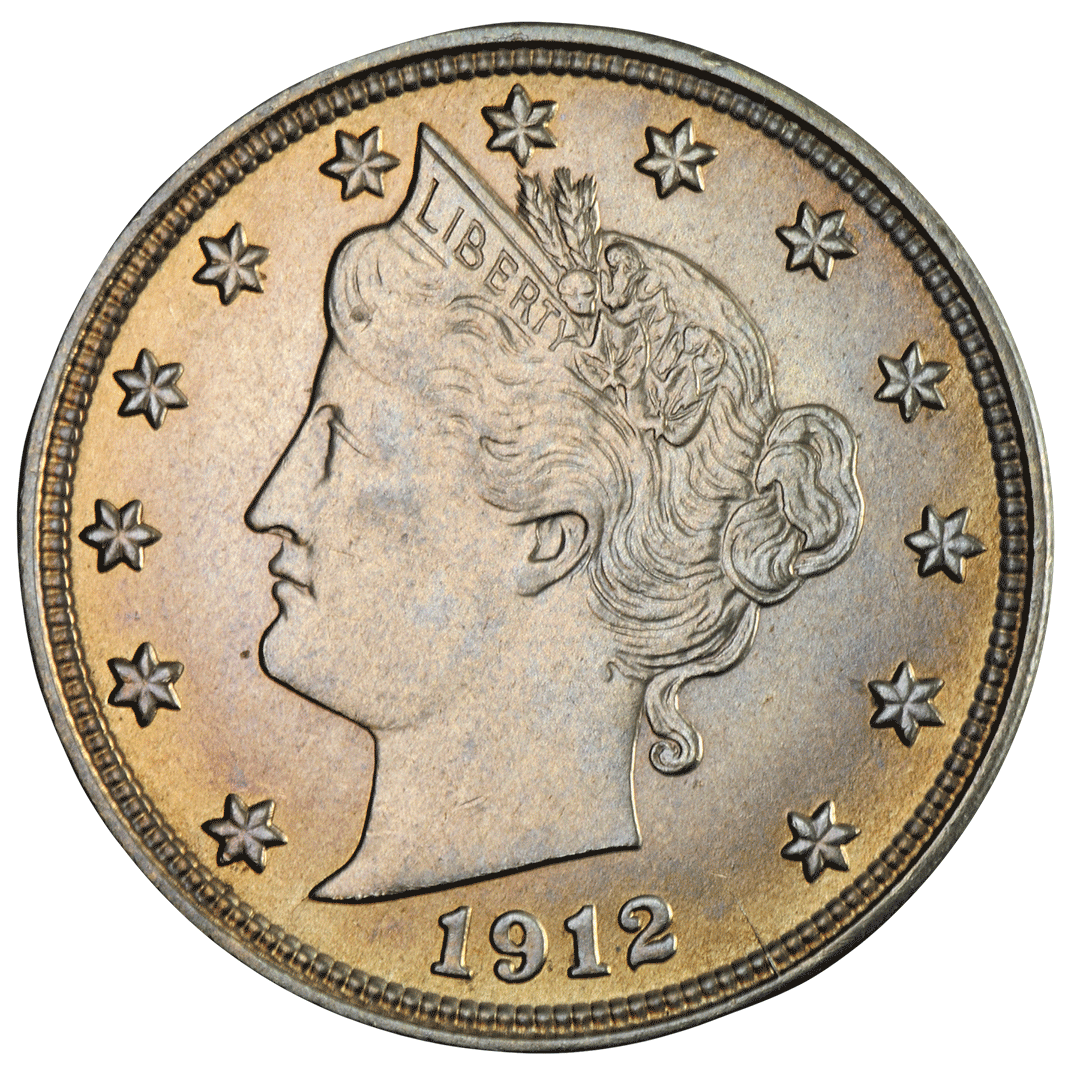 1912 S | Liberty Head Nickel