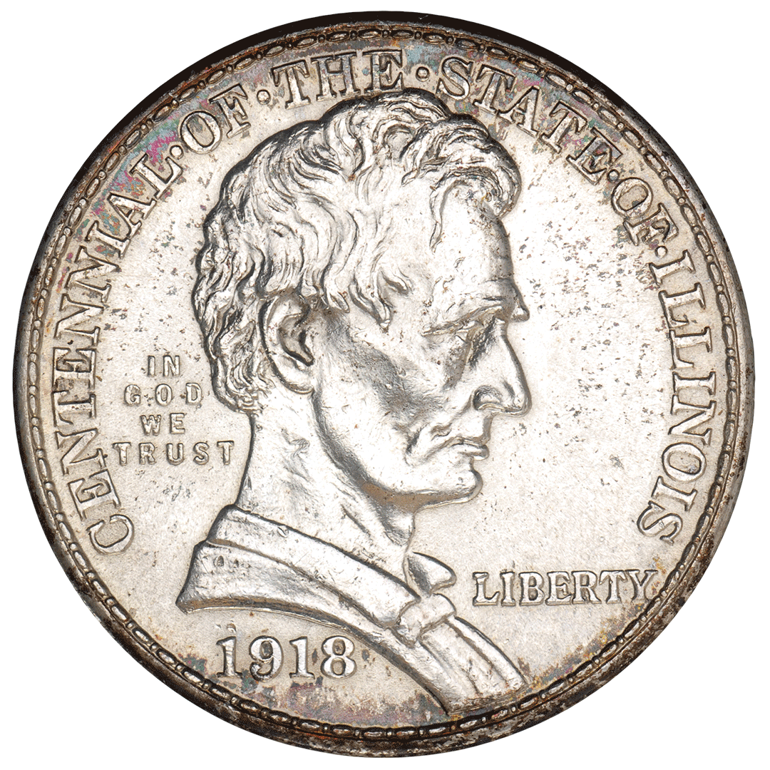 1918 | Illinois Centennial Commemorative Half Dollar