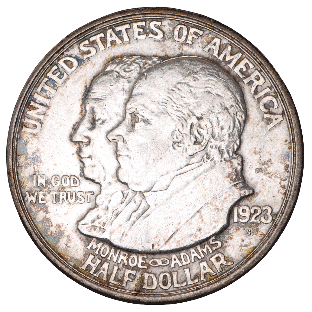 1923 S | Monroe Doctrine Centennial Commemorative Half Dollar