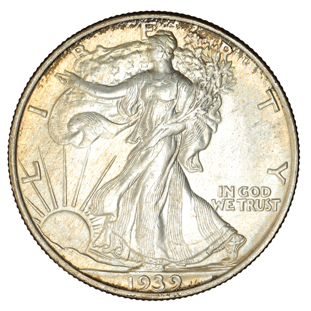 1939 | Liberty Walking Half Dollar