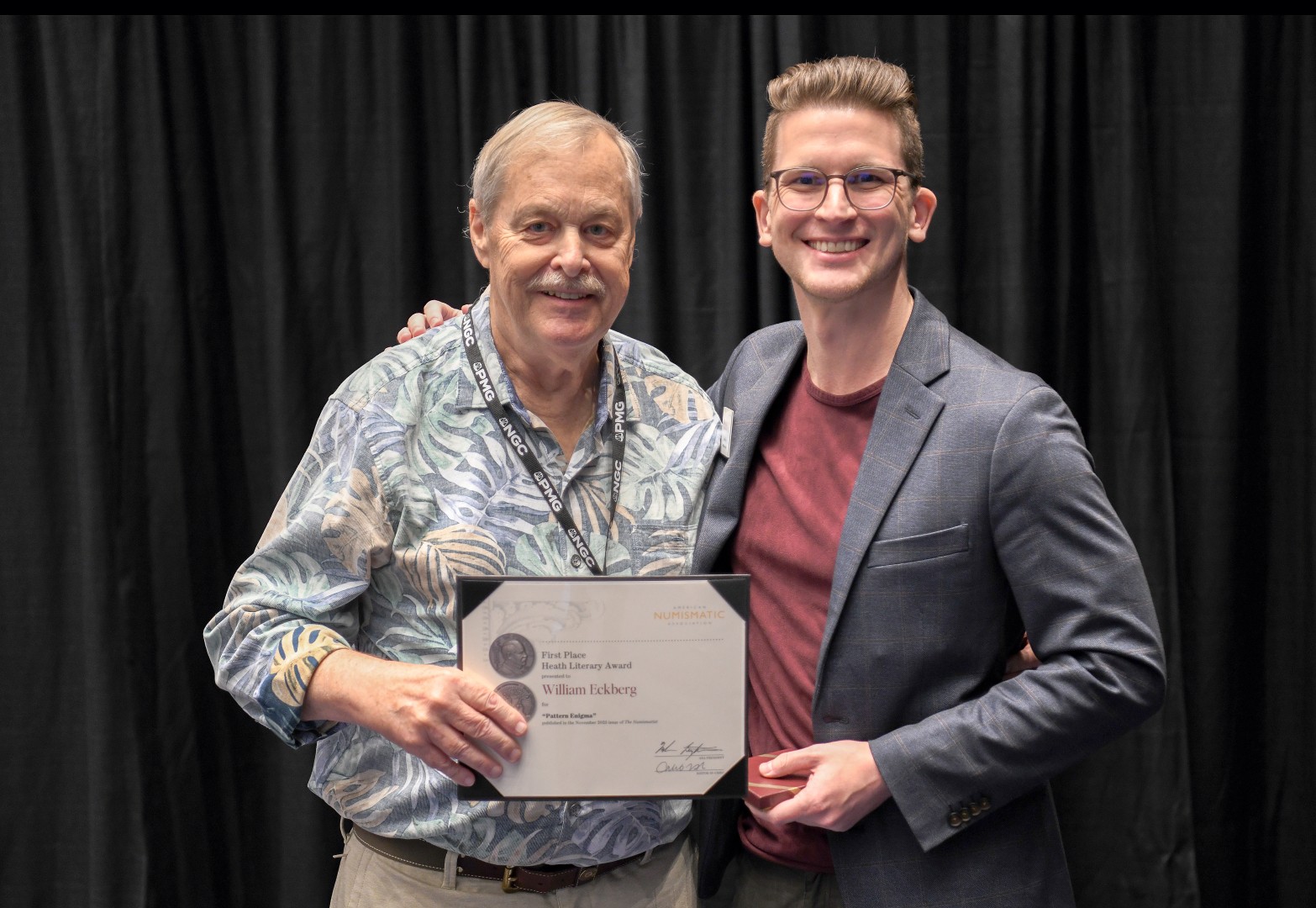 Heath Literary Award William Eckberg