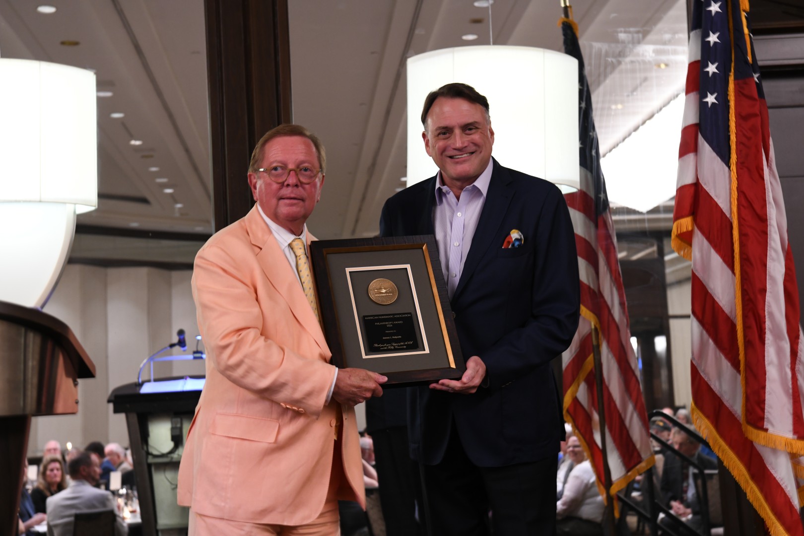 Philanthropy Award Jim Halperin Andrew Shiva